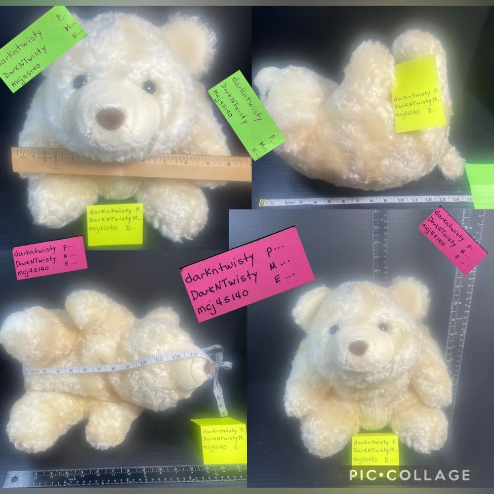 Rare Nwot Gund Snuffles sample prototype 1/1 OOAK FREE MINI SNUFFLES GWP - Picture 12 of 14